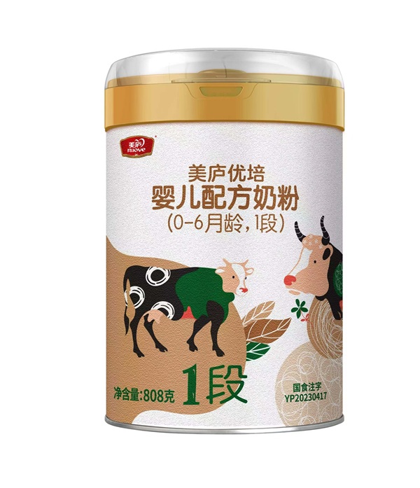 美庐优培婴儿配方奶粉808g1段
