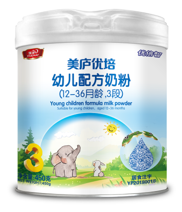 美庐优培幼儿配方奶粉450克-3段